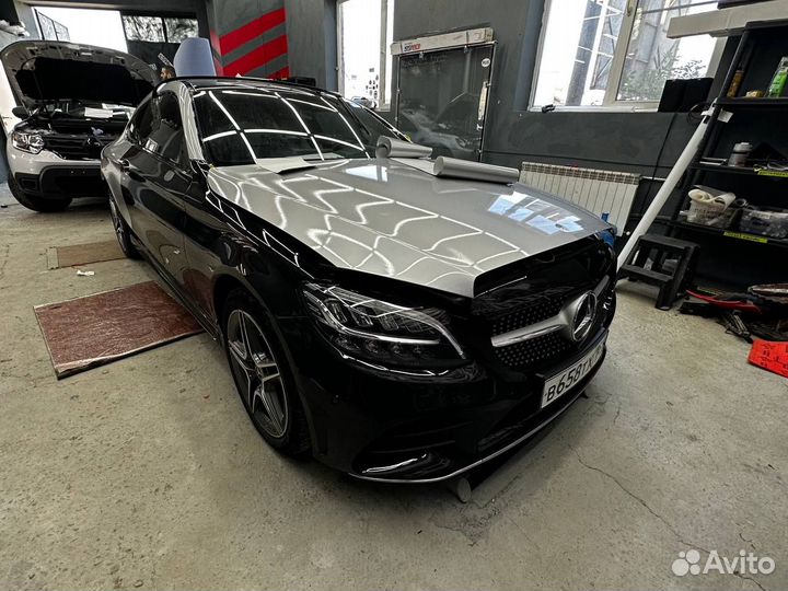 Оклейка пленкой зон риска