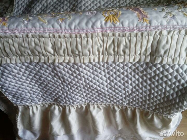 2 х спал.покрыв.Вышивка круж.Новое икеяУпаковке