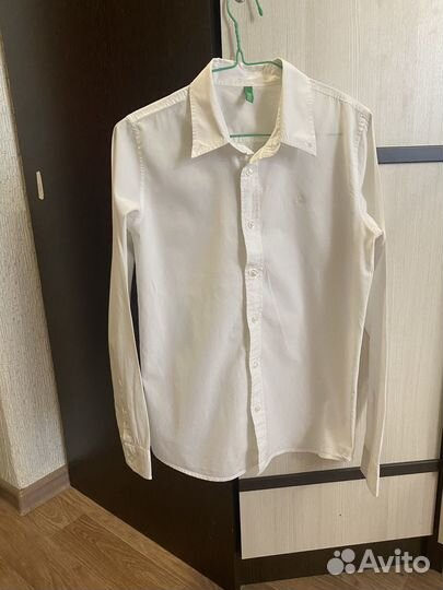 Белая рубашка 164