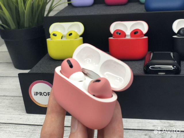 Apple AirPods 2 / 3 / Pro Беспроводные Цветные