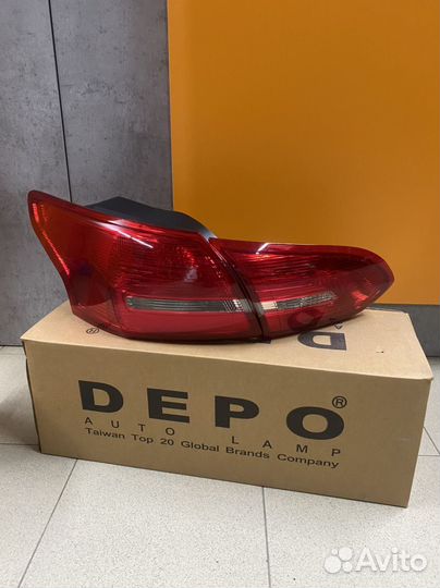 Фонари задние на Форд Фокус 3 2015-2019 depo