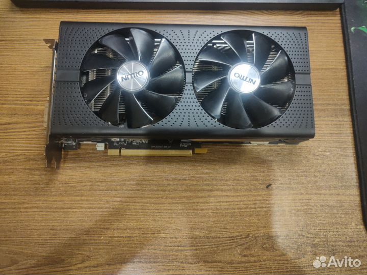 Видеокарта rx580 8gb sapphire nitro