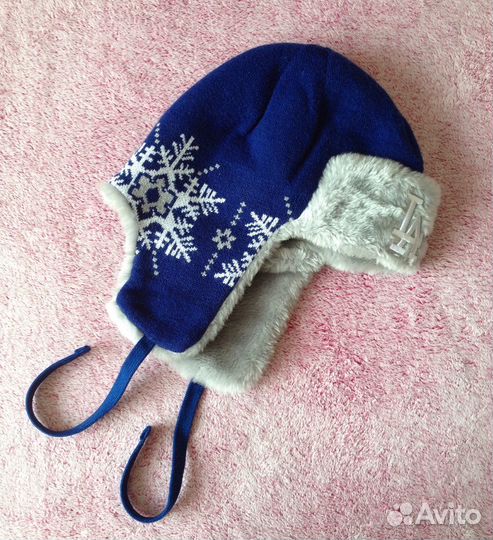 New Era шапка ушанка LA