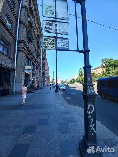 Расклейка объявлений на высоте