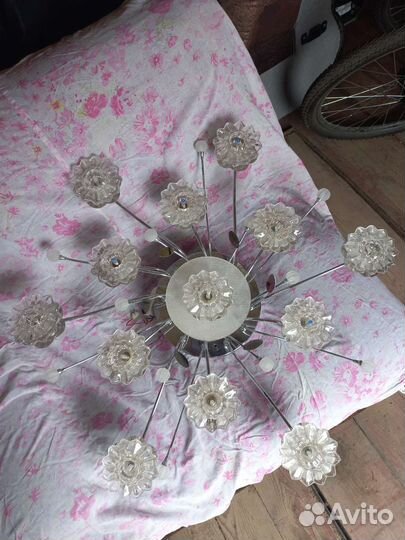 Люстра потолочная бу