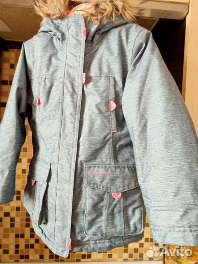 Куртка зимняя на девочку 98-104