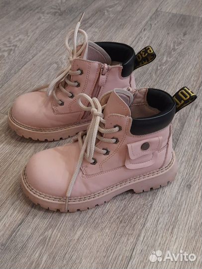 Ботинки демисезонные для девочки 29 размер