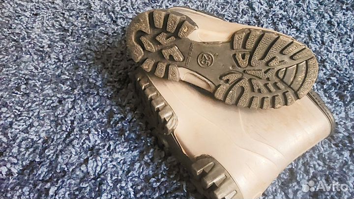 Детские резиновые сапоги