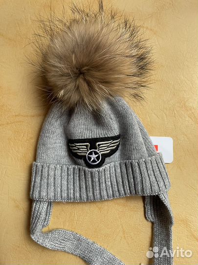 Шапки зимние шерсть с кашемиром