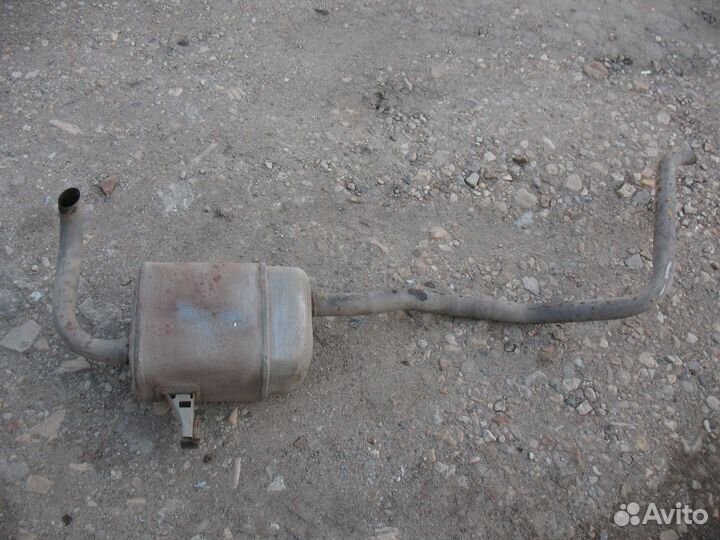 Седан задняя банка глушителя Renault Megane 2