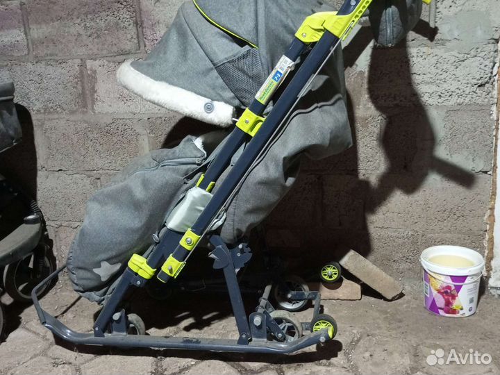 Санки-коляска