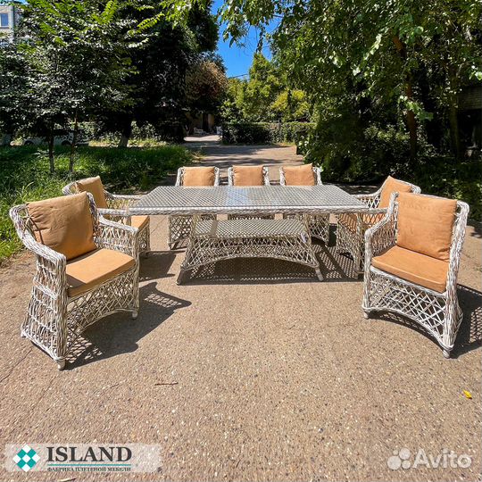 Садовая мебель из ротанга
