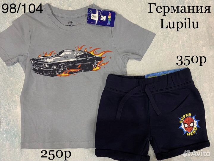 98-104 Джинсовые Шорты Lupilu Германия