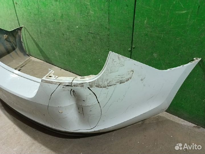 1161350 skoda rapid облицовка бампера заднего 2019
