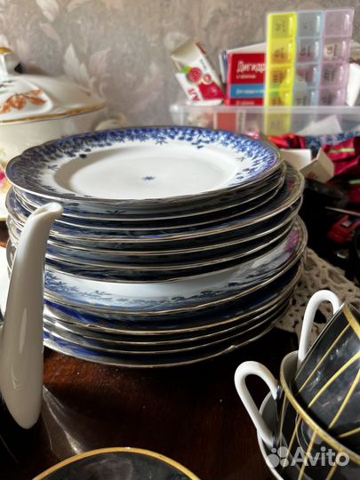 Обеденный сервиз гдр чехословакия