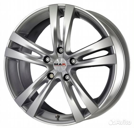 Диск Mak Zenith Hyper Silver 8*18/5*114,3 d76 ет40