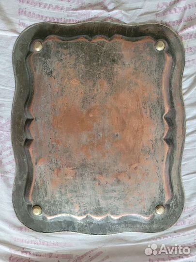 Медный поднос