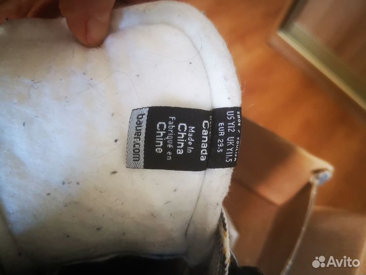 Коньки хоккейные детские bauer