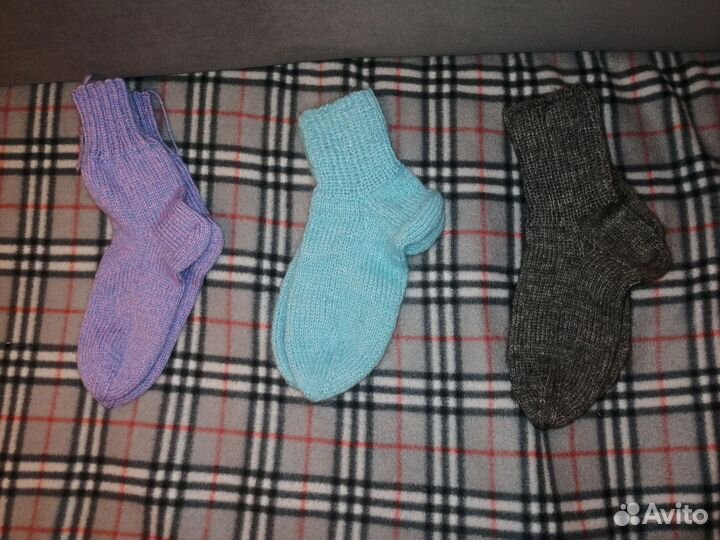 Носки вязаные ручной работы