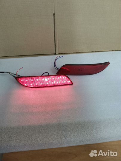 Светодиодные катафоты бампера Лада Приора-2