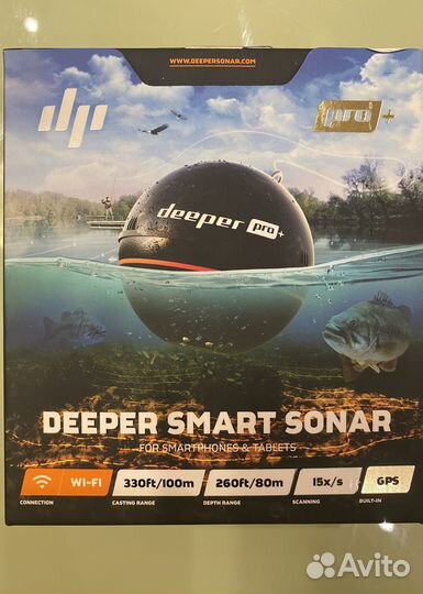 Эхолот Deeper SMART sonar pro +