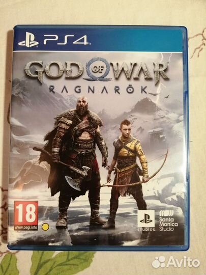 Игры для приставок ps4 God of War ragnarok
