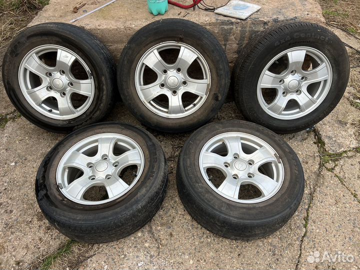 Оригинальные литые диски для Chevrolet Niva R16