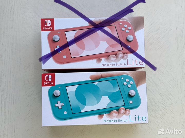 Игровая приставка Nintendo Switch Lite
