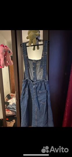 Сарафан джинсовый женский