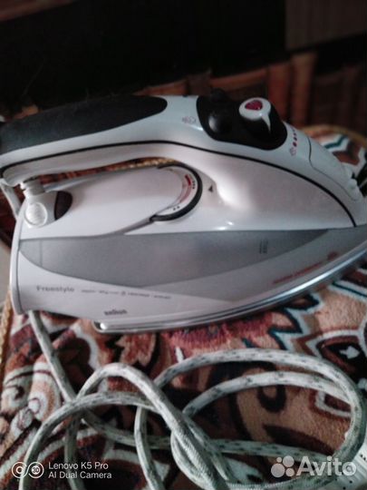 Утюг braun с насадкой