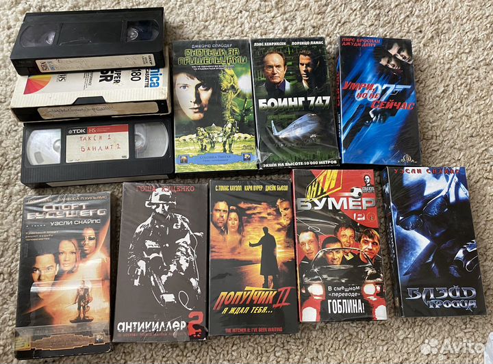 Фильмы на кассетах