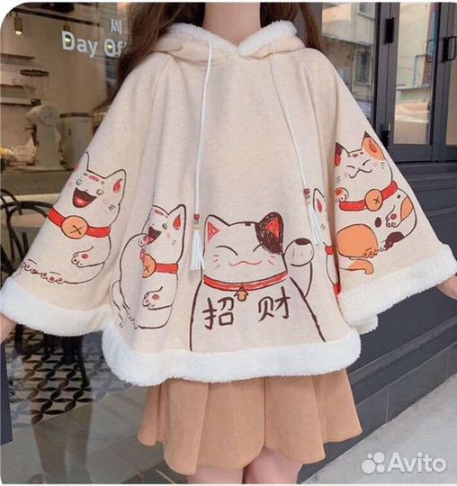 Пончо для девочек