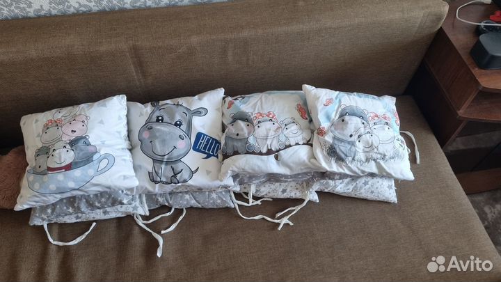 Бортики в кроватку бронь до 20:00 10.05