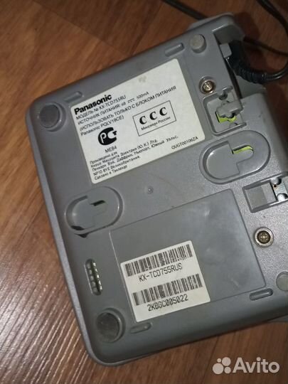 Телефон panasonic kx-tcd755ru