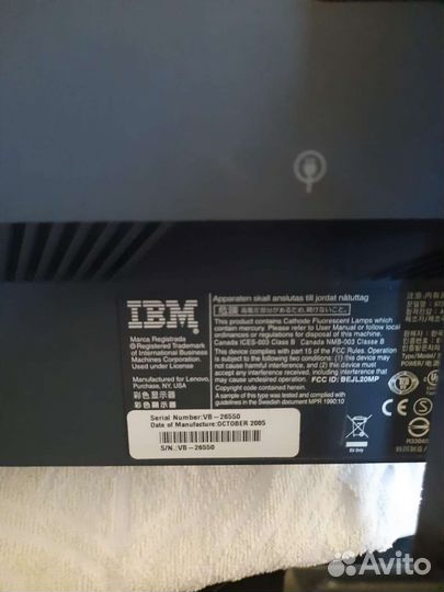 Монитор ibm