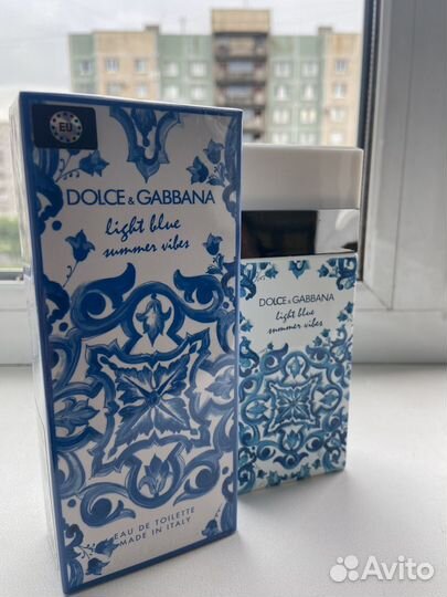 Туалетная вода D&G Blue Summer Vibes Pour Femme