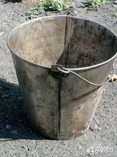 Ведро из нержавейки