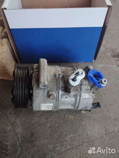 Компрессор кондиционера volkswagen