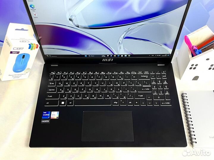 Стильный ультрабук для дизайна MSI / Intel Core i7