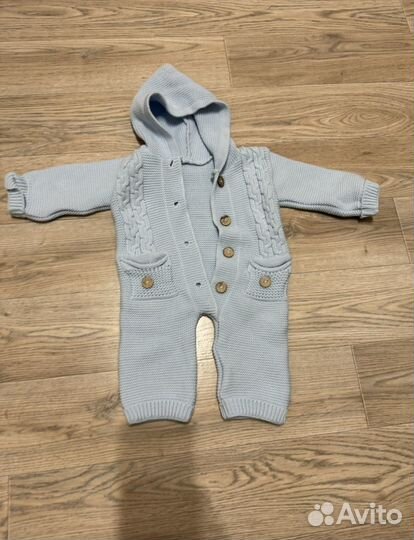 Вязаный комбинезон