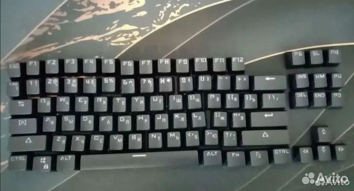 Кейкапы для клавиатуры, чёрные