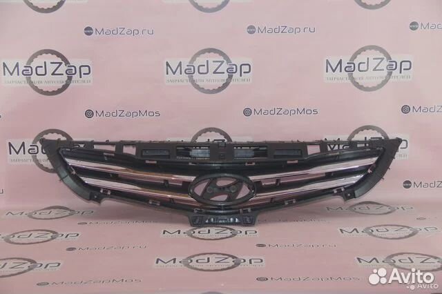 Решетка радиатора Hyundai Solaris-1 2014 2017