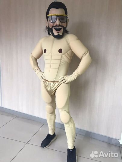 Костюм ростовая кукла шуточный стриптиз