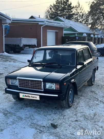 ВАЗ 2107 1.6 МТ, 2007, 115 000 км