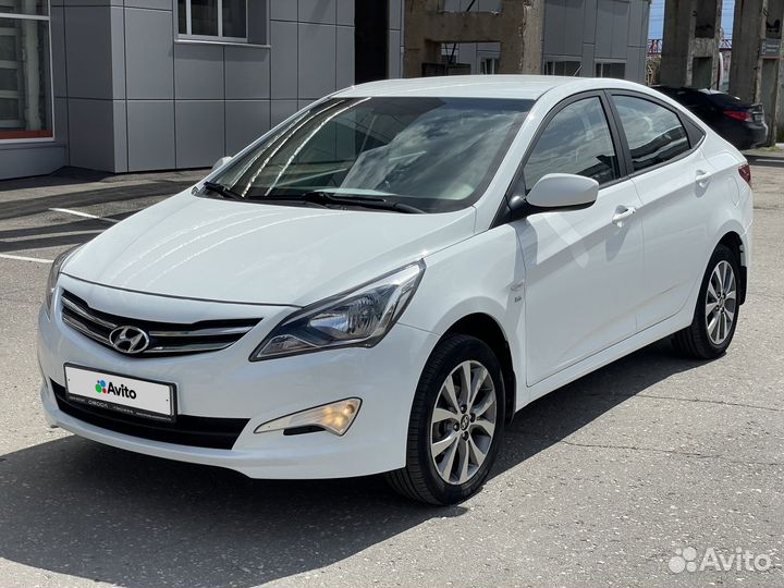 Hyundai Solaris 1.6 МТ, 2016, 122 000 км