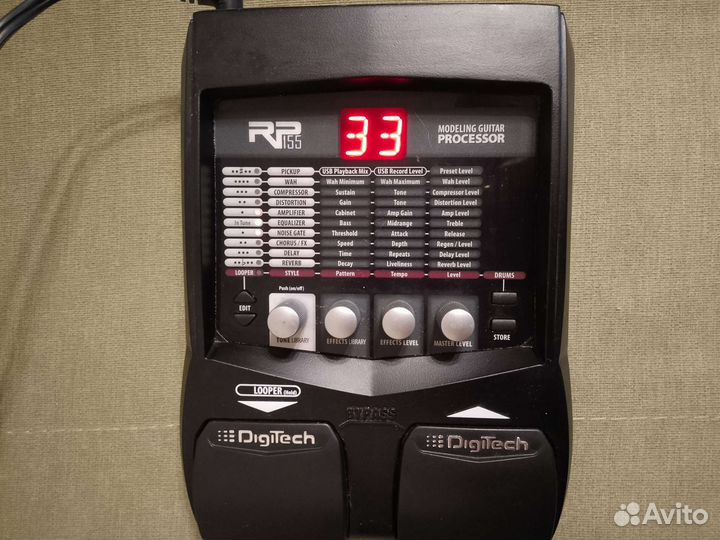 Гитарный процессор Digitech RP155