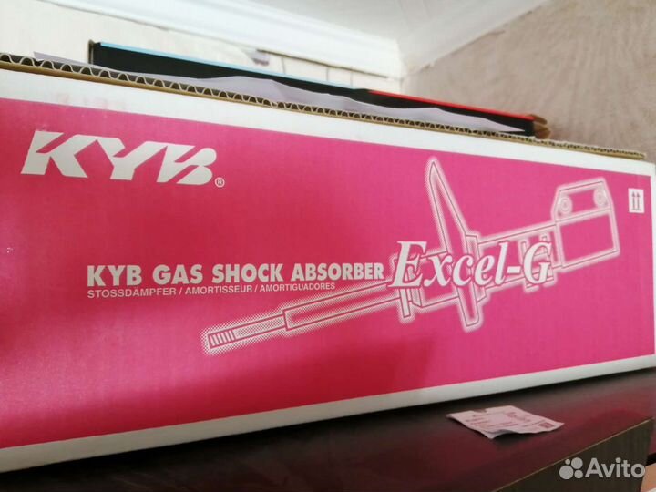 Амортизаторы на хундай елантра мд переднии 2шт