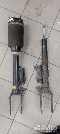 Пнемоамортизаторы на мерседес 164 2 шт