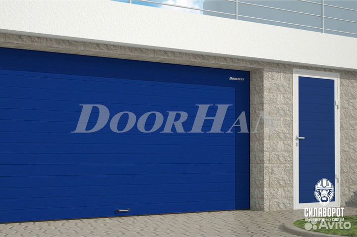 Ворота Дорхан 3500х2500 бытовые гаражные