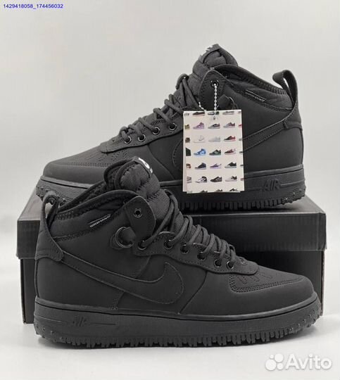 Кроссовки Nike Air Force 1 Duckboot (с мехом) (Арт.11866)